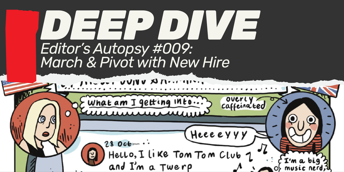 March. Wherein We Pivot Like A Majorette